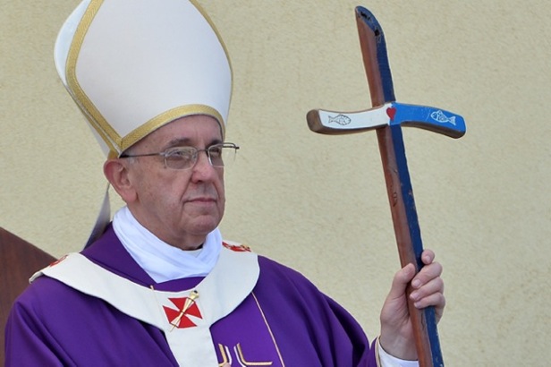 Imagem de arquivo do papa Francisco na Itália em 8 de julho de 2013 (Tullio M. Puglia/Getty Images)