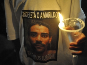 O pedreiro Amarildo de Souza desapareceu no último dia 14 de julho 