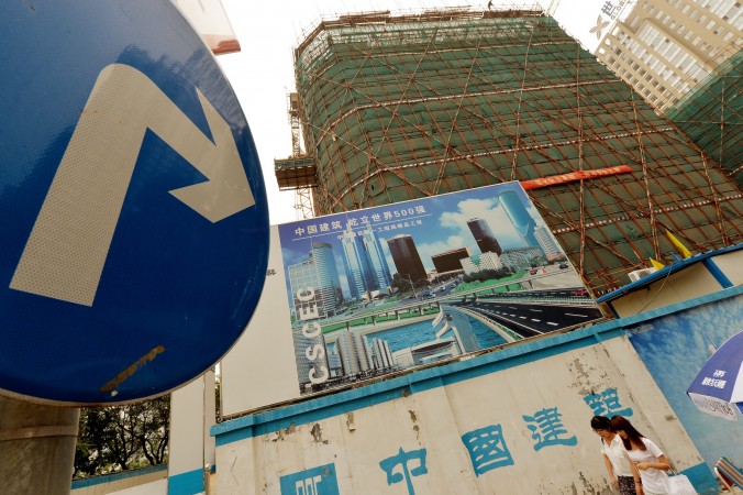 O distrito comercial de Pequim. Os governos locais na China estão preocupados com as investigações do governo central sobre suas dívidas (Mark Ralston/AFP/Getty Images)