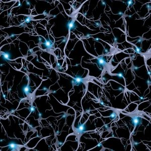 Simulação do padrão neural das células cerebrais (Shutterstock)