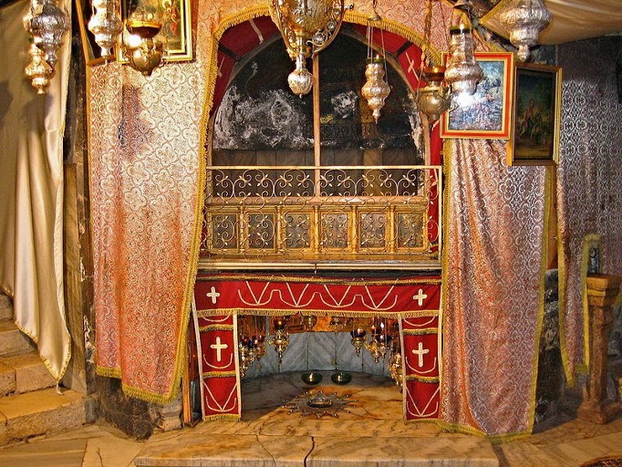 Altar da Gruta da Natividade.