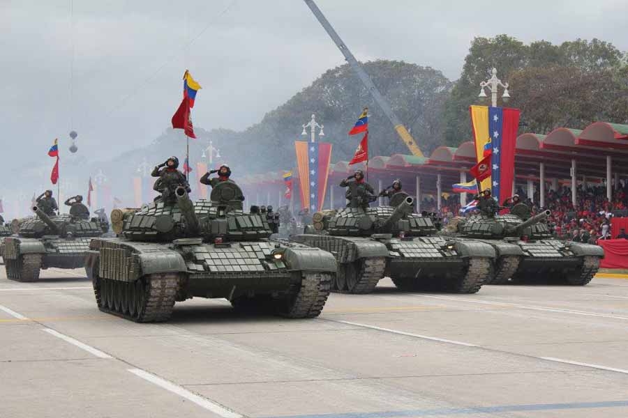 A Venezuela prepara um plano com a assessoria de Cuba para criar um “exército guerrilheiro” que teria um milhão de militantes (Reprodução / Defesanet)