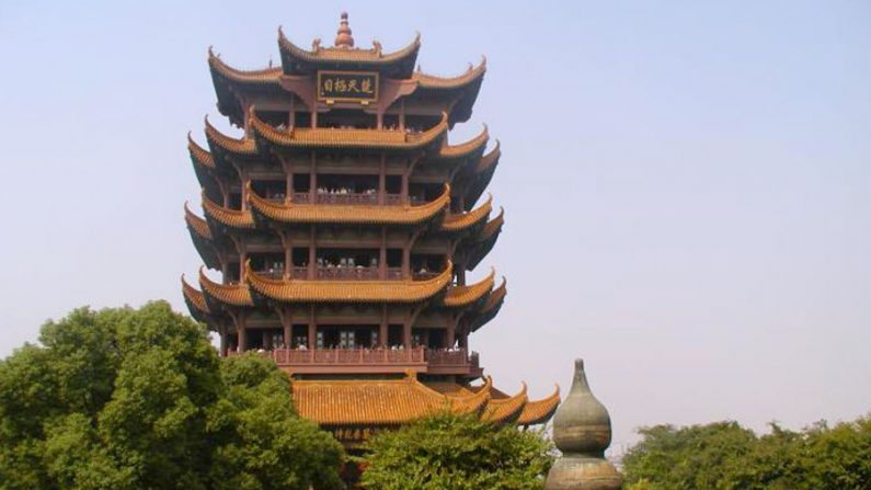 A Torre da Garça Amarela é uma das quatro grandes torres na China (Li Qian/The Epoch Times)