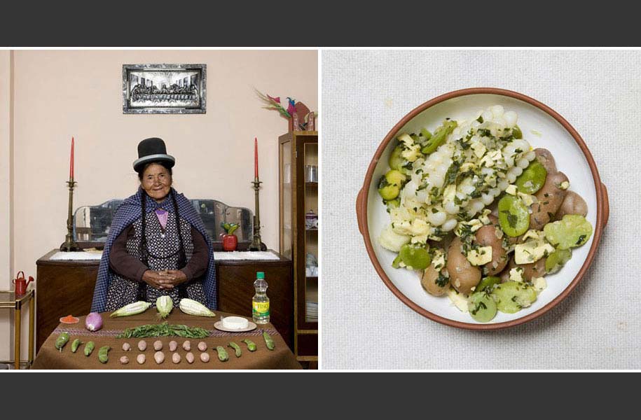 Fotógrafo italiano registra comidas feitas por avós em mais de 20 países
