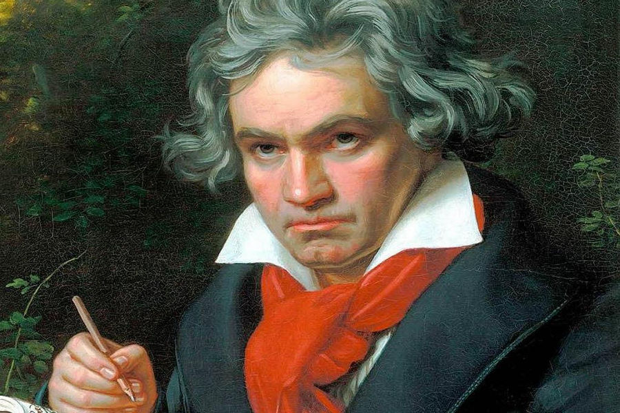 Beethoven e sua bela 5ª Sinfonia