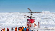 Aquecimentistas ficam presos no gelo antártico