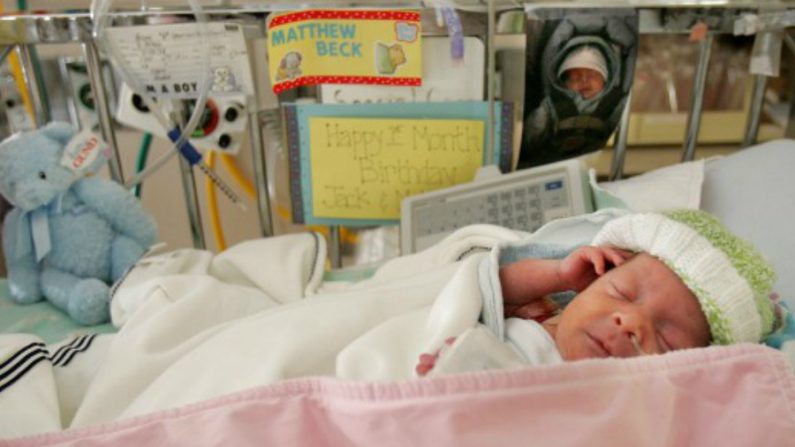 Bebês com nascimentos prematuros são sete vezes mais propensos a desenvolver o transtorno bipolar do que os nascidos a termo (Mario Tama / Getty Images)