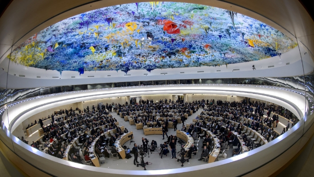 O Conselho de Direitos Humanos das Nações Unidas (AFP/Getty Images)
