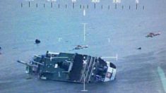 Três corpos são achados dentro de embarcação coreana naufragada