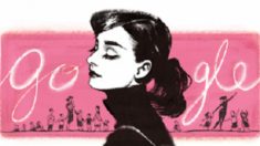 Google homenageia aniversário de Audrey Hepburn