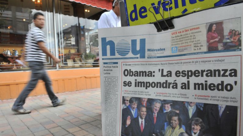 Jornal do Equador cancela edição impressa