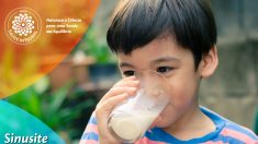 Saiba como o leite pode afetar a sinusite