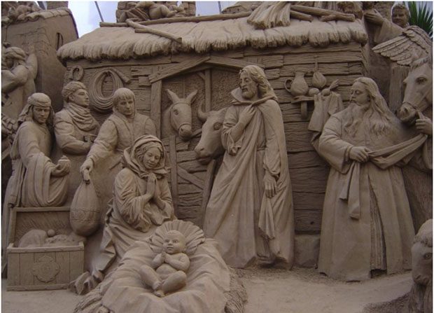 Esculturas de areia: uma fascinante perfeição