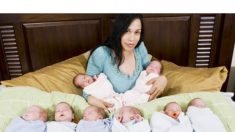 Sete anos depois, veja como estão estes oito gêmeos e sua mamãe