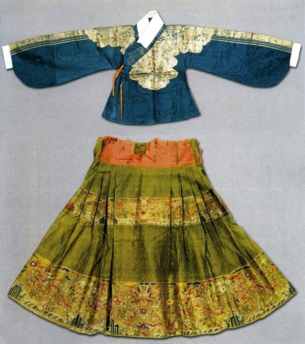 Vestido estilo Ming (©Wikimedia CommoVestido estilo Ming (©Wikimedia Commons | hanfulove)ns | hanfulove)