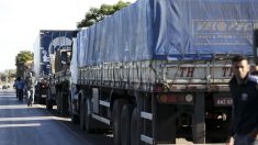 PRF recebe doações de alimentos e kits de higiene para caminhoneiros
