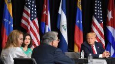 Refugiados venezuelanos e cubanos pedem a Trump ajuda para libertar seus países do comunismo