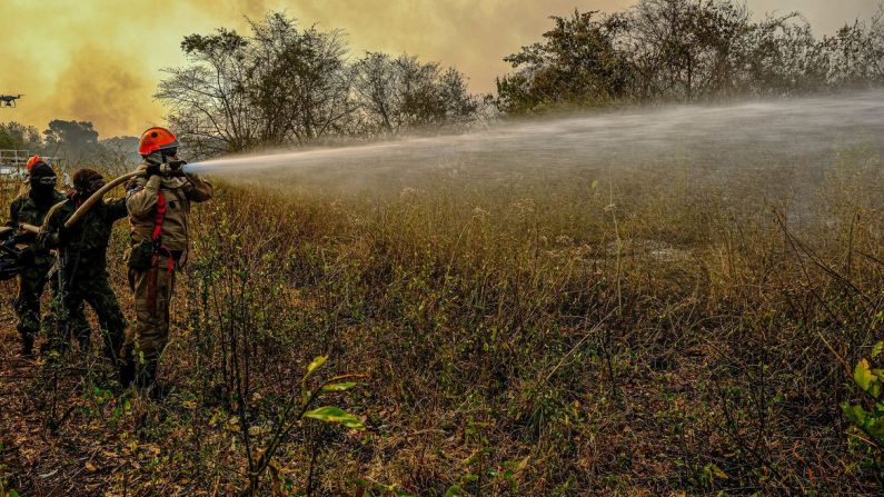 Mato Grosso pede ajuda da Força Nacional no combate a incêndios