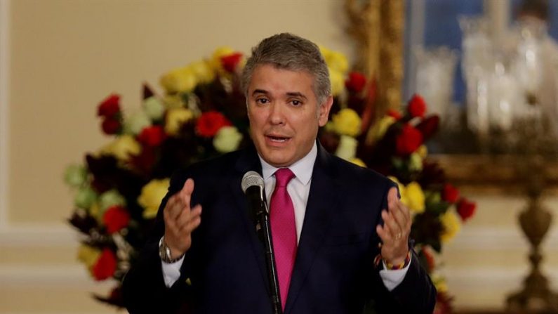 Na imagem, o presidente da Colômbia, Iván Duque (EFE / Leonardo Muñoz / Arquivo)