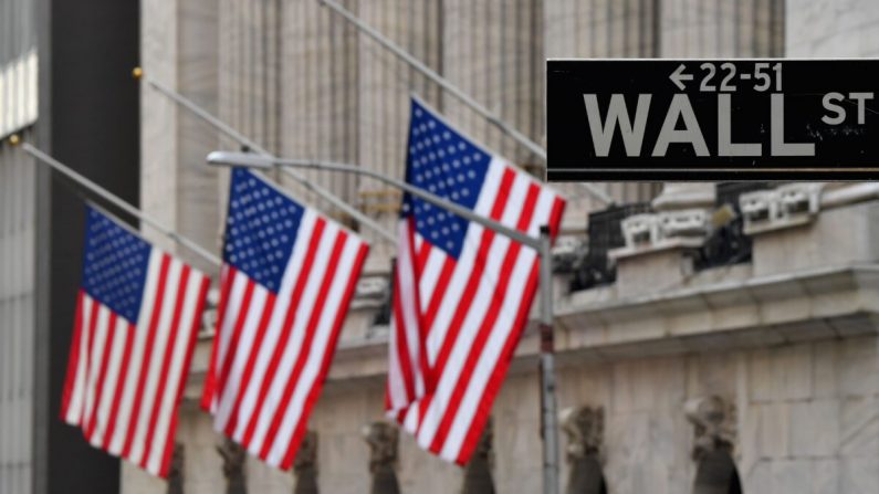Bolsa de Valores de Nova York (NYSE) em Wall Street na cidade de Nova York, 12 de janeiro de 2021. (ANGELA WEISS / AFP via Getty Images) 