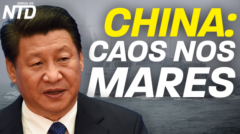 China: caos nos mares