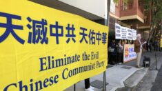 Comício em Sydney para proteger as liberdades condena ataque à gráfica de Hong Kong