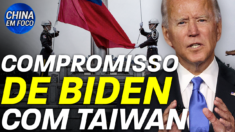 Ex-oficiais dos EUA vão Taiwan; Um relatório da inteligência americana listou o regime comunista chinês como a maior ameaça aos EUA.