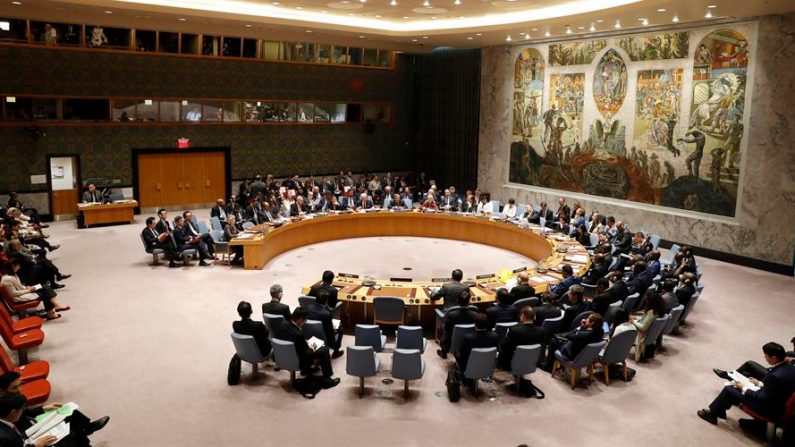 Visão geral de uma reunião do Conselho de Segurança da ONU EFE / Jason Szenes / Arquivo
