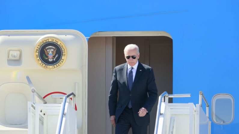 Joe Biden chega a Genebra para seu encontro com Vladimir Putin