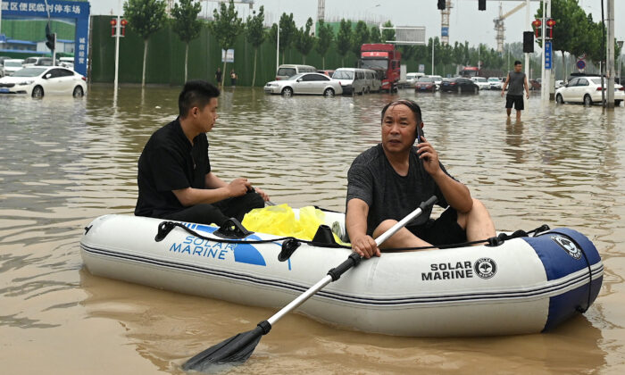 Estilo de vida altamente digitalizado aumenta os problemas nas enchentes da China