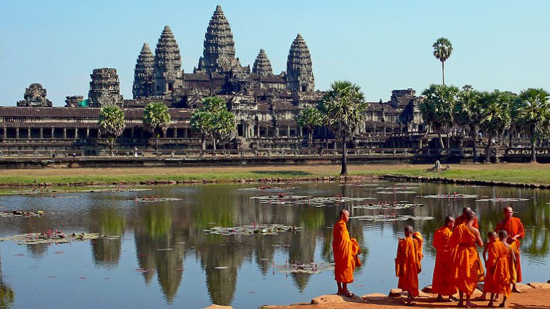 Siem Reap é a entrada turística do famoso complexo religioso de Ankor, no Camboja (Imagem: Sam Garza CC BY 2.0)
