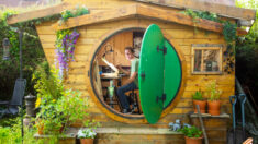 Homem britânico constrói ‘Casa Hobbit’ em seu quintal para realizar sonho de infância