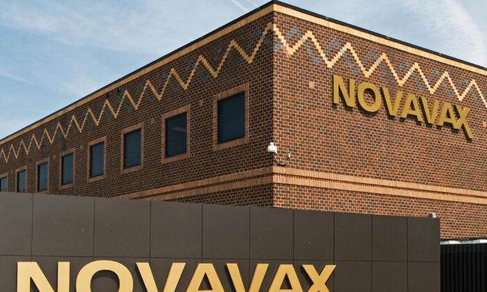 Escritórios da Novavax são vistos em Rockville, Maryland, em uma fotografia de arquivo (Paul J. Richards / AFP via Getty Images)
