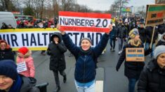Milhares protestam na Alemanha antes das medidas da COVID-19 entrarem em vigor na terça-feira