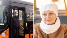 Motorista de ônibus devolve carteira a uma vovó aposentada