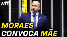 Moraes pede depoimento da mãe de Daniel Silveira