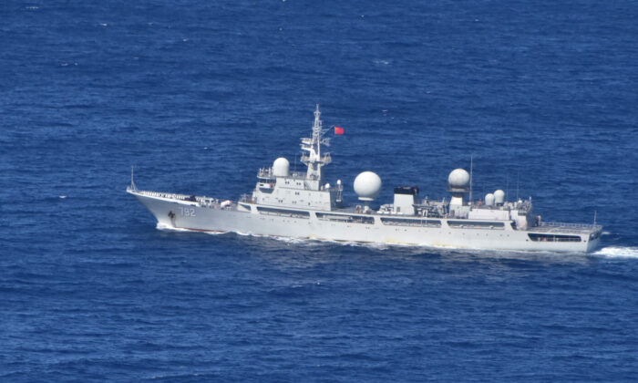 Navios chineses espionam a costa oeste da Austrália