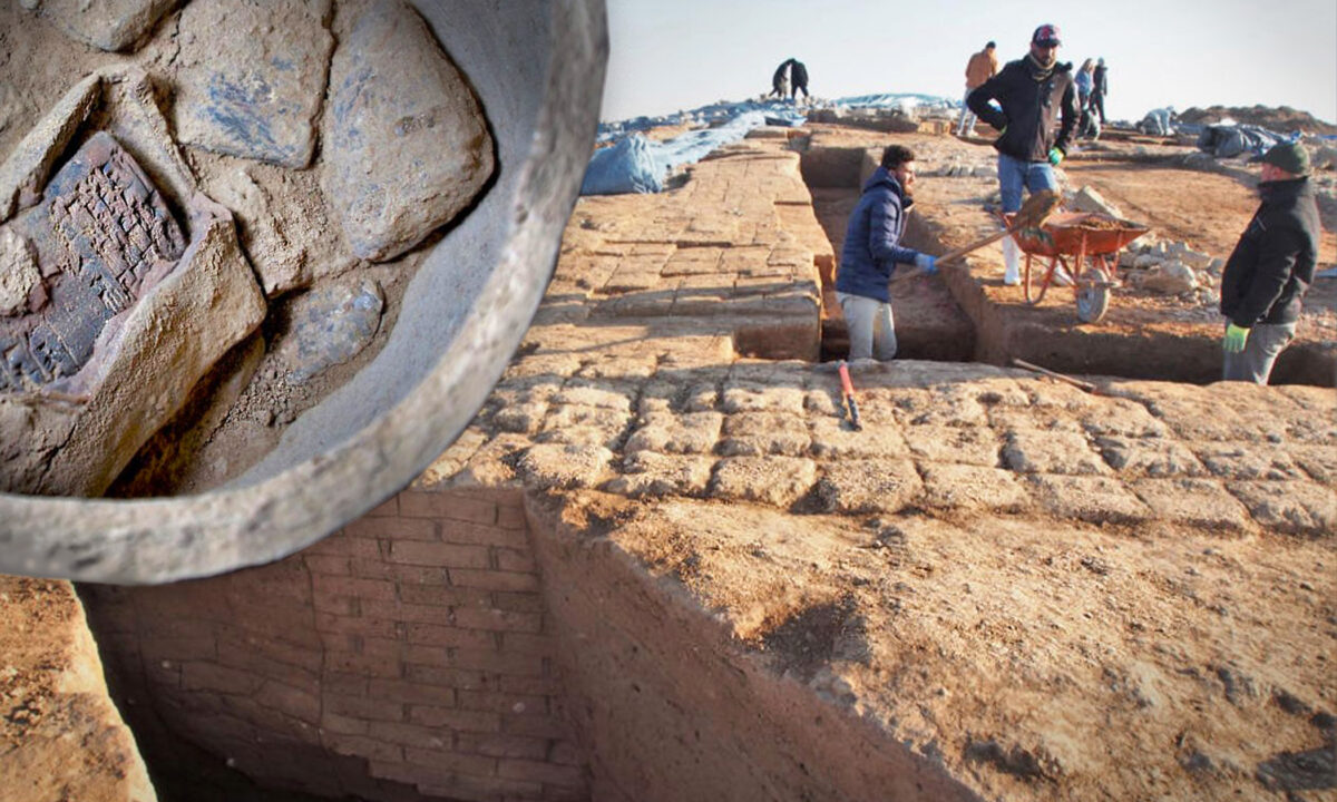 Cientistas descobrem cidade de 3.400 anos que emergiu do rio Tigre no Iraque, revelando tabuletas de argila milenares