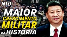CHINA: “o maior crescimento militar da história”; Marcos Valério e os 100 milhões de reais para o PT