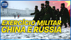 Tropas chinesas na Rússia para exercício militar “Vostok”; Protestos na China