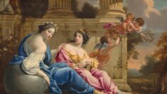 Um chamado para louvar a eloquência do céu: ‘As Musas Urânia e Calíope’ de Simon Vouet