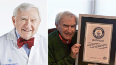 ‘Eu realmente amo o que faço’: O médico mais velho do mundo completa 100 anos, mas não vai se aposentar