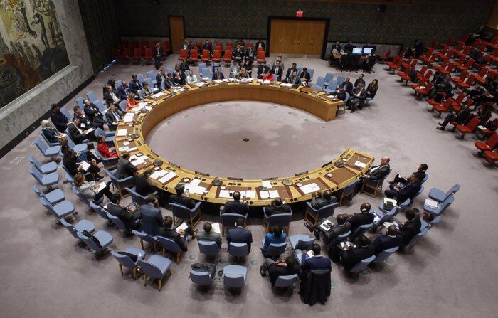 Vista geral da sessão plenária do Conselho de Segurança da ONU, em fotografia de arquivo (EFE/Kena Betancur)