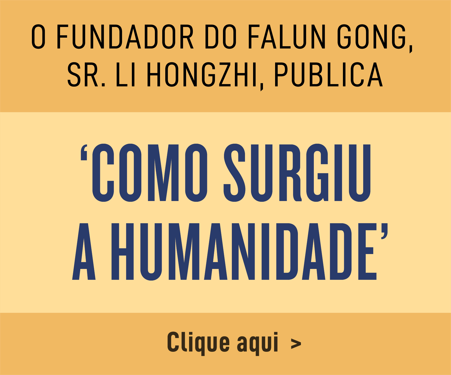 O fundador do Falun Gong, Sr. Li Hongzhi, publica “Como surgiu a humanidade”