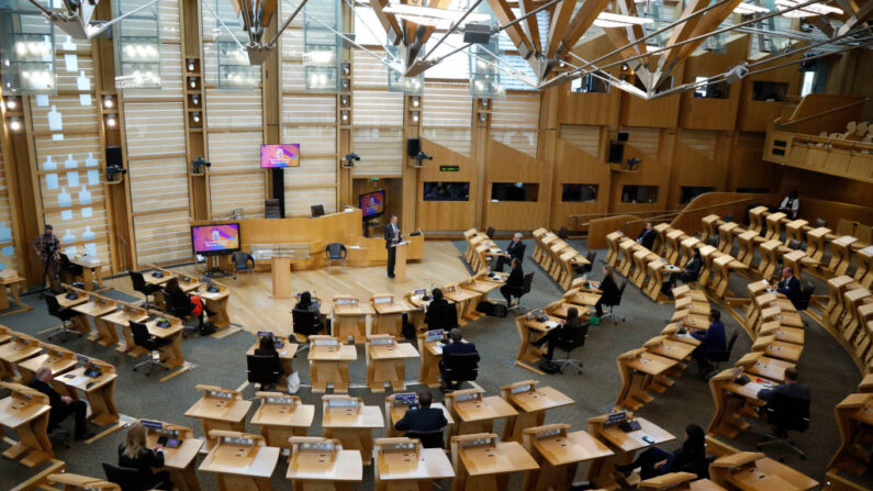 Câmara em Edimburgo, Escócia (Foto de Andrew Cowan - Pool/Getty Images)