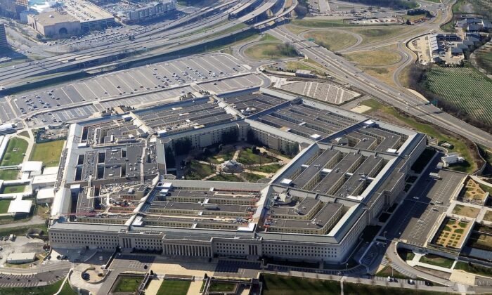 O edifício do Pentágono em Washington, em 26 de dezembro de 2011. (AFP via Getty Images)