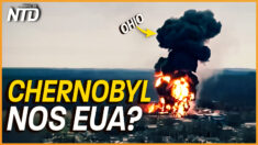 Novo “Chernobyl”? Vazamento tóxico em Ohio nos EUA, após descarrilamento de trem
