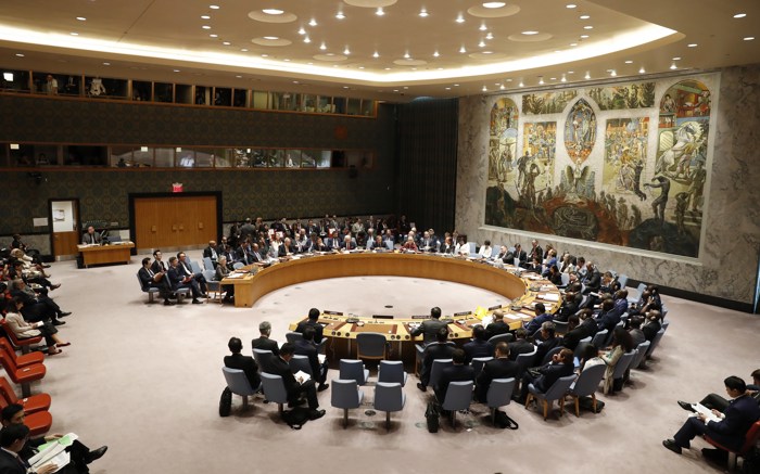 Vista geral de uma reunião do Conselho de Segurança da ONU, em fotografia de arquivo (EFE/Jason Szenes)