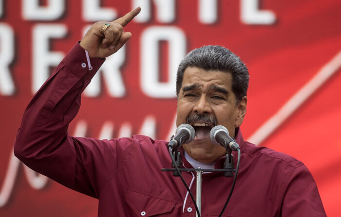 O líder  da Venezuela, Nicolás Maduro, em foto de arquivo (EFE/Miguel Gutierrez)