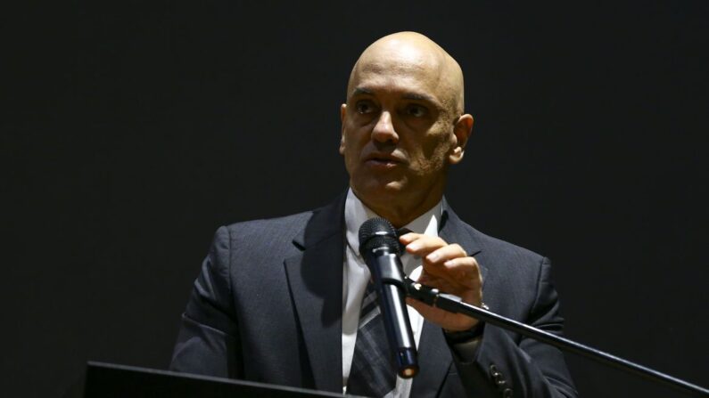 O presidente do TSE, Alexandre de Moraes (© Marcelo Camargo/Agência Brasil)